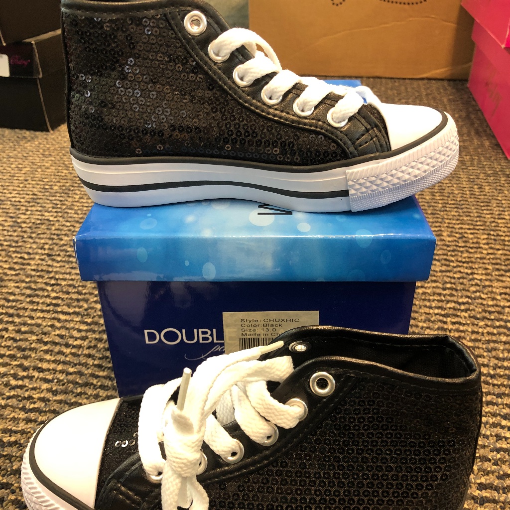 Double Platinum Performance Black Sneakers 3